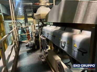 3 Layers 3300 mm Tecnocoating CPP Film Line - Used Machine Eko Gruppo