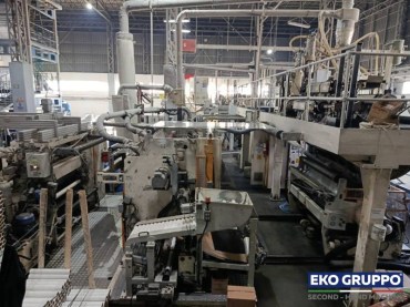 3 Layers Colines 1000 Handrollex Stretch Film Line - Second Hand Eko Gruppo Machines