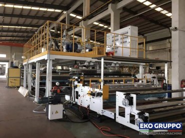 5 Layers 2500 Coex Air Bubble Wrap Film Line - Used Eko Gruppo Machines