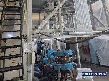 1800 mm Mono Layer Mam 55 Blown Film Line - Second Hand Machine Eko Gruppo