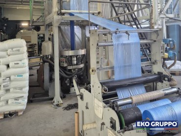 1200 mm Mono Layer MD 65 Blown Film Line - Used Eko Gruppo Lines