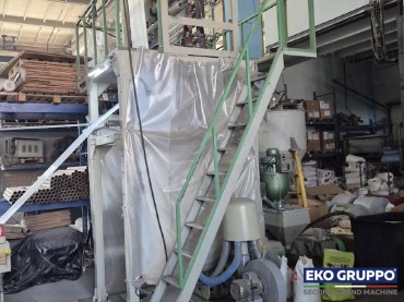 1200 mm Mono Layer MD 45 Blown Film Line - Used Machinery Eko Gruppo