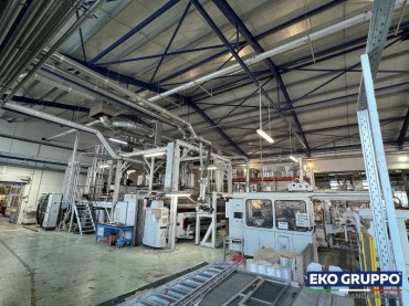 3 Layers SML 2000 mm Stretch Film Line - Used Machines Eko Gruppo