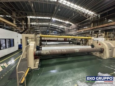 3 Layers 6600 Bruckner Bopp Film Extrusion Line - Used Machinery Eko Gruppo