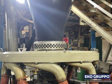 1300 mm Mono Layer Cmg Blown Film Line - Used Machinery Eko Gruppo