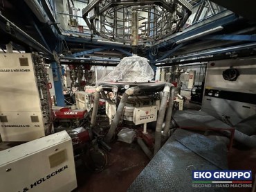 2100 mm 5 Layers Windmoeller Blown Film Extrusion Line - Used Machinery Eko Gruppo