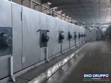 (2013) 3 Layers 8300 mm Bruckner BOPP Film Extrusion Line - Used Machines Eko Gruppo