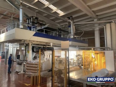 (2018) 5 Layers ALLrollEX 1500 mm Cast Stretch Line - Used Machine Eko Gruppo