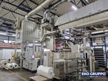 2006 CI Fischer Krecke 1050 Flexo Printing Line - Used Eko Gruppo Machine
