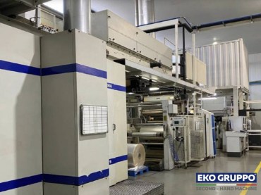 2003 CI Fischer Krecke 16S 1050 Flexo Printing Line - Used Machine Eko Gruppo